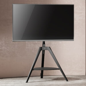 TTAP tripod-with-shelf black TV Stand